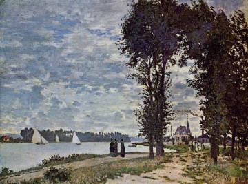 アルジャントゥイユ・クロード・モネのセーヌ川岸 Oil Paintings